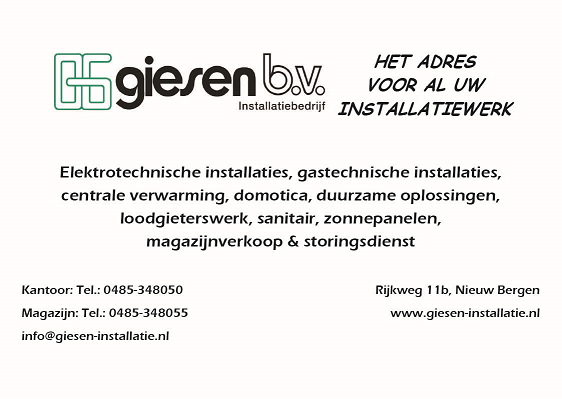 Installatiebedrijf Giesen 0,500